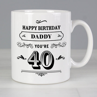 Personalised Birthday Mug Gifts Finder ScentiMelti Wax Melts