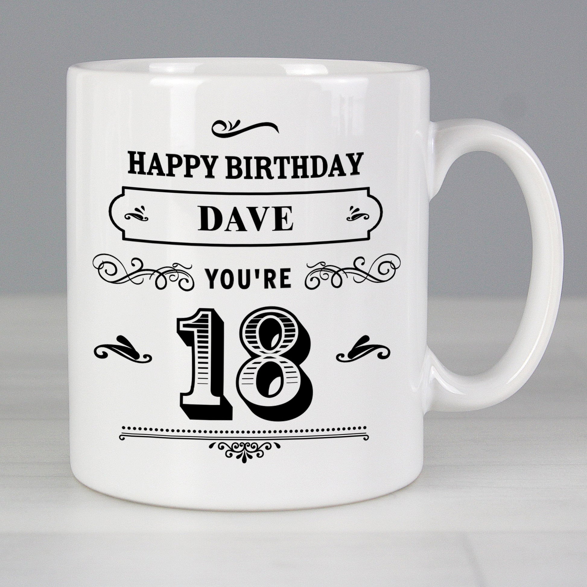 Personalised Birthday Mug Gifts Finder ScentiMelti Wax Melts