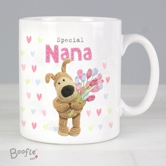 Personalised Boofle Birthday Flowers Mug Gifts Finder ScentiMelti Wax Melts