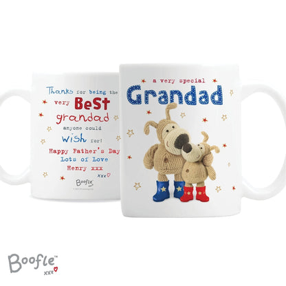 Personalised Boofle Special Grandad Mug Gifts Finder ScentiMelti Wax Melts