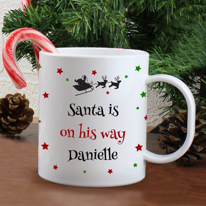 Personalised Christmas Eve Plastic Mug Gifts Finder ScentiMelti Wax Melts