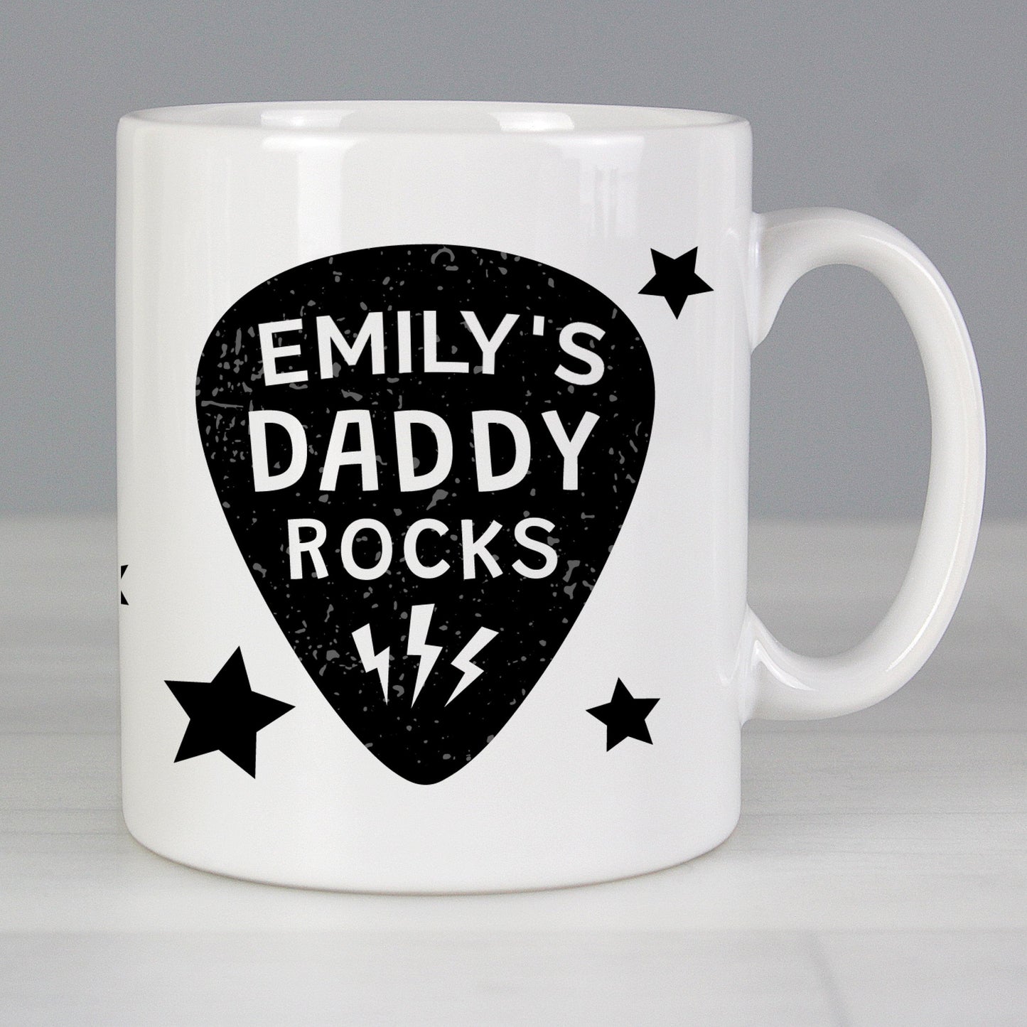 Personalised Daddy Rocks Mug Gifts Finder ScentiMelti Wax Melts