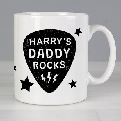 Personalised Daddy Rocks Mug Gifts Finder ScentiMelti Wax Melts