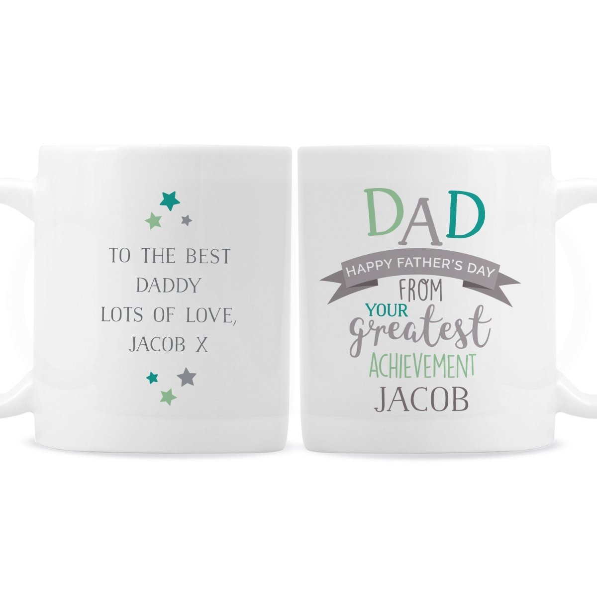 Personalised 'Dad's Greatest Achievement' Mug Gifts Finder ScentiMelti Wax Melts