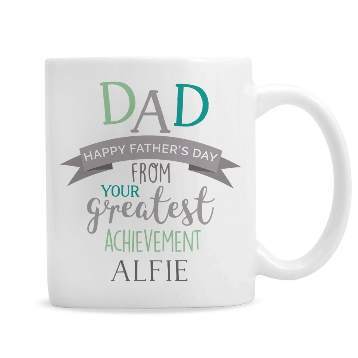 Personalised 'Dad's Greatest Achievement' Mug Gifts Finder ScentiMelti Wax Melts