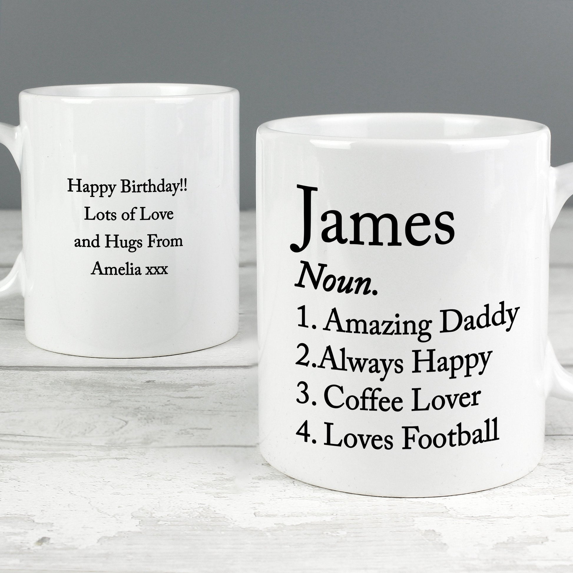 Personalised Dictionary Definition Mug Gifts Finder ScentiMelti Wax Melts