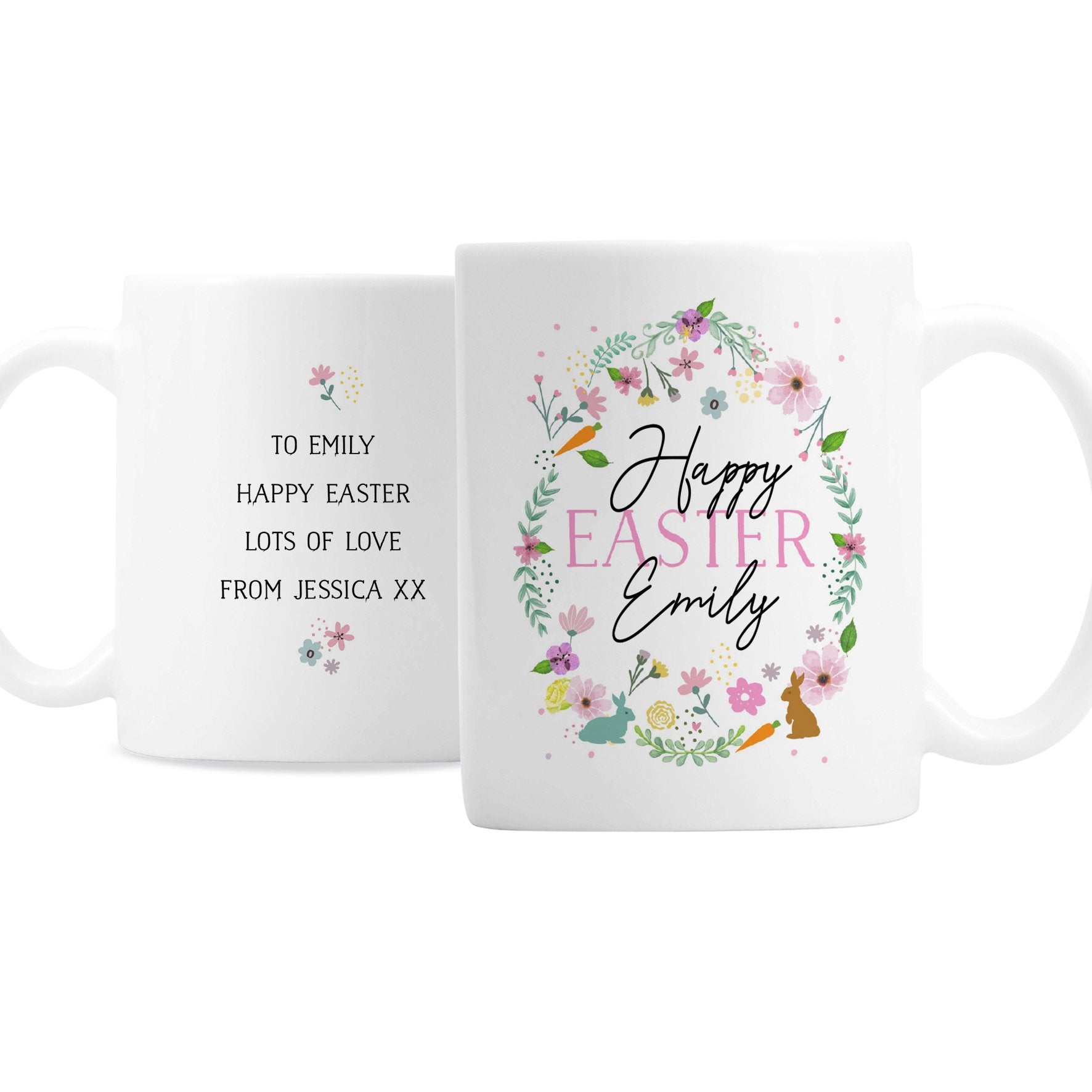 Personalised Easter Springtime Mug Gifts Finder ScentiMelti Wax Melts