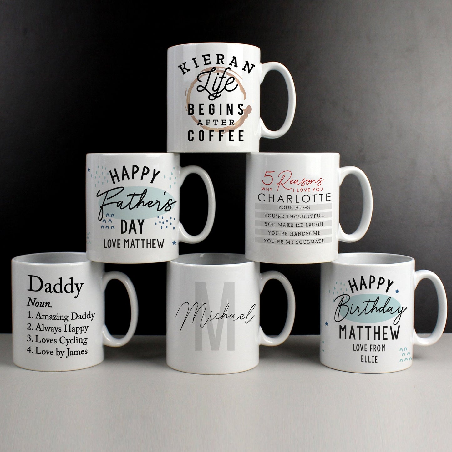 Personalised Father's Day Mug Gifts Finder ScentiMelti Wax Melts