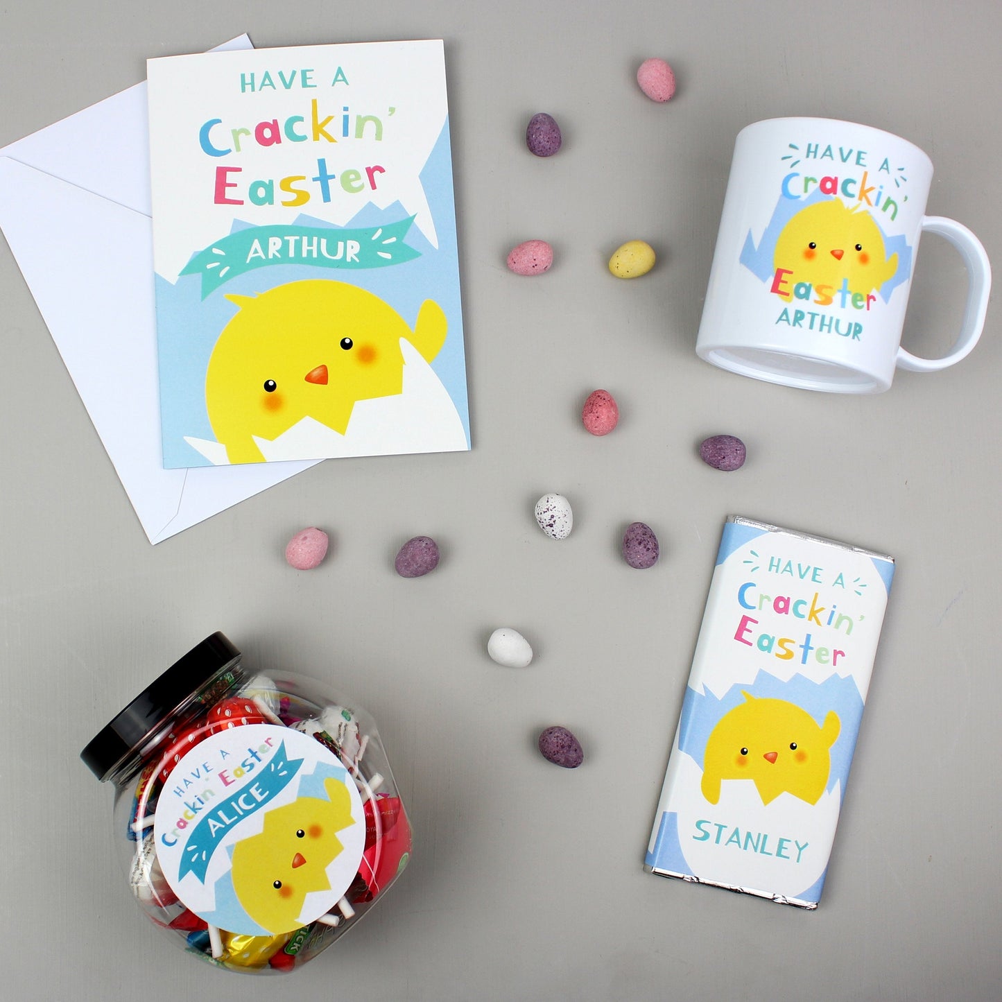 Personalised Have A Cracking Easter Plastic Mug Gifts Finder ScentiMelti Wax Melts