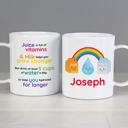 Personalised Healthy Eating Plastic Mug Gifts Finder ScentiMelti Wax Melts