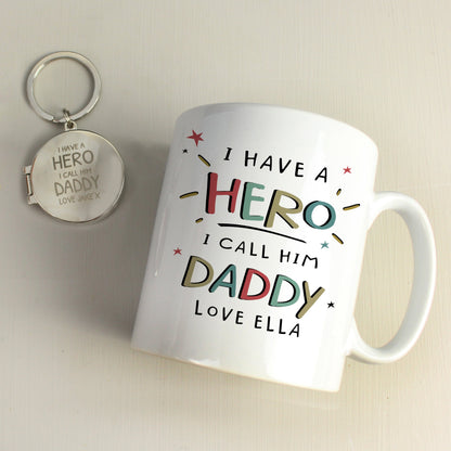 Personalised I Have A Hero Mug Gifts Finder ScentiMelti Wax Melts