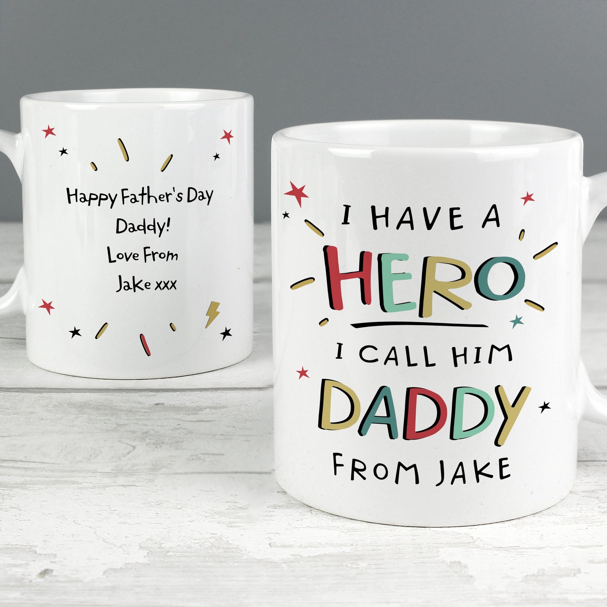 Personalised I Have A Hero Mug Gifts Finder ScentiMelti Wax Melts