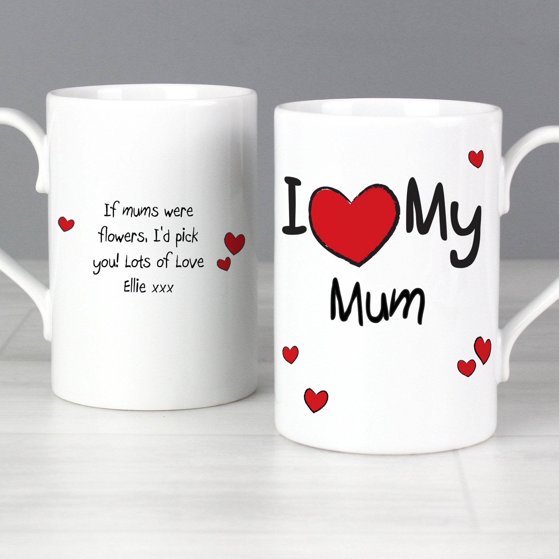 Personalised I Heart My... Mug Gifts Finder ScentiMelti Wax Melts