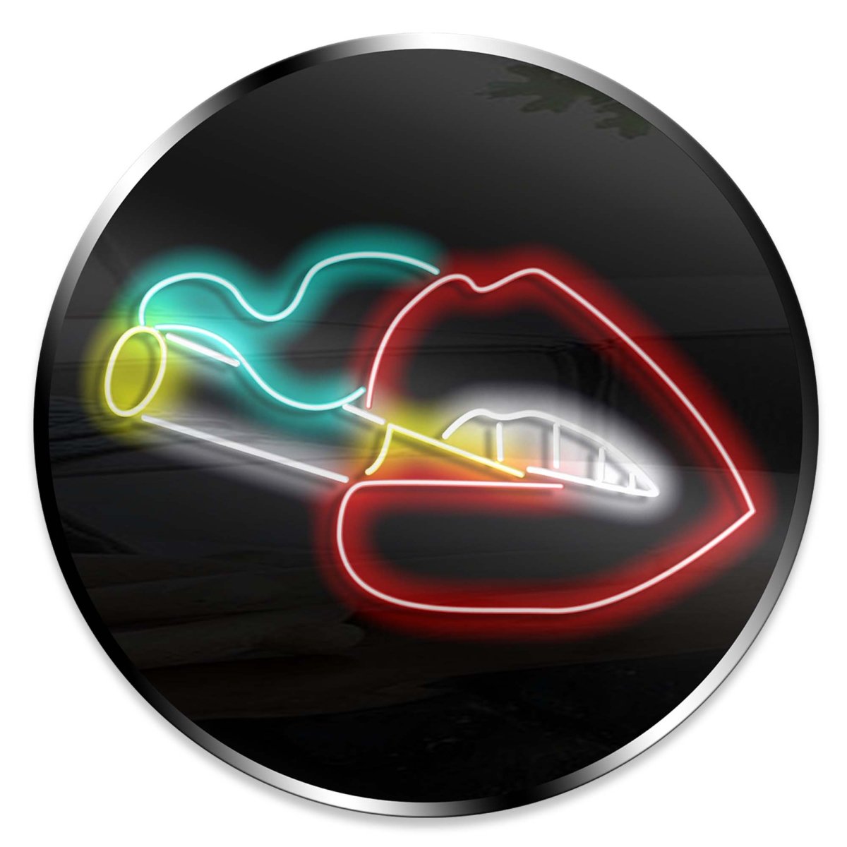 Personalised LED Neon Sign LIPS AND CIGARETTE - ScentiMelti Home Fragrance, Beauty & Gifts UK