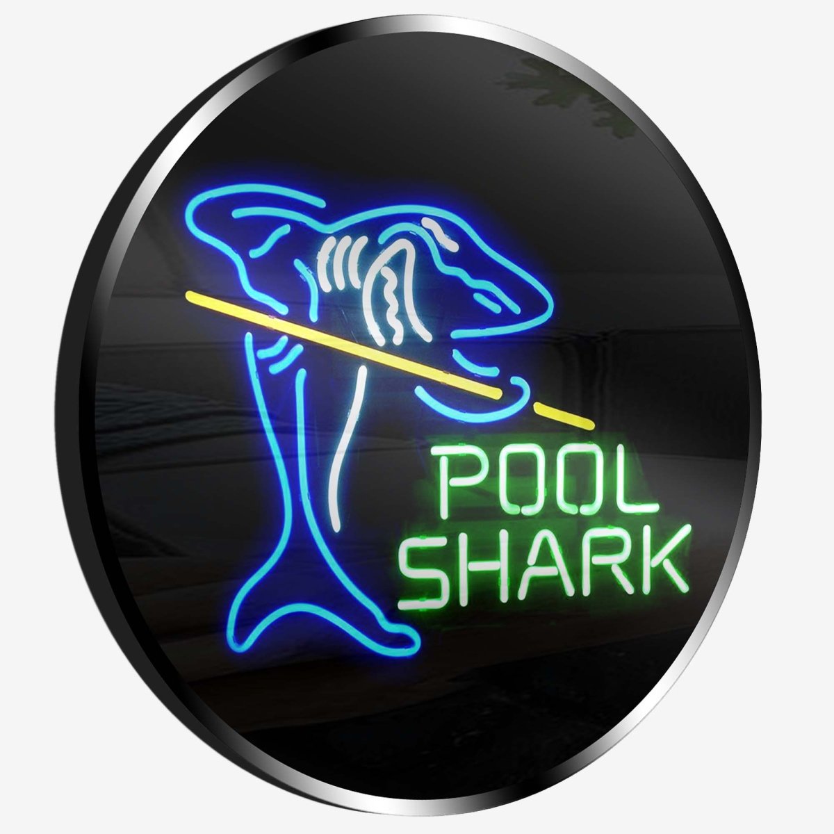 Personalised LED Neon Sign POOL SHARK madaboutneon ScentiMelti Wax Melts