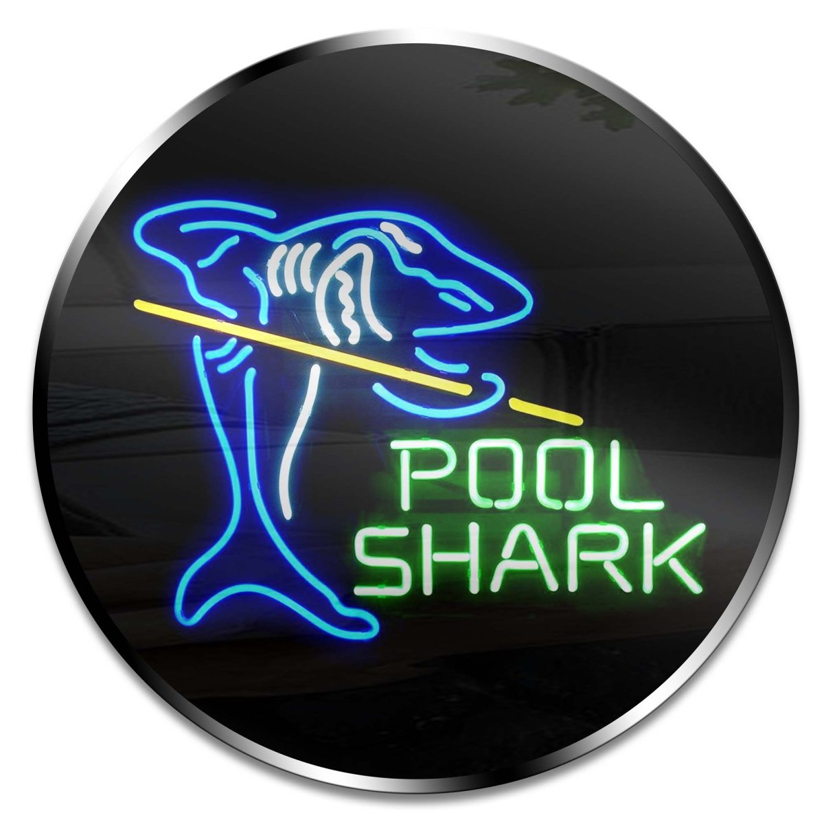 Personalised LED Neon Sign POOL SHARK madaboutneon ScentiMelti Wax Melts