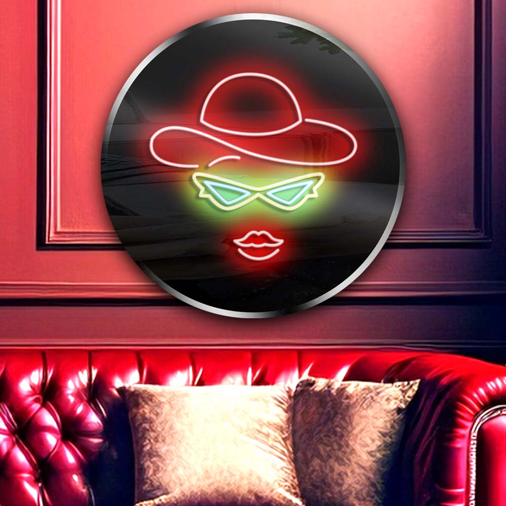 Personalised LED Neon Sign RED HAT - ScentiMelti Home Fragrance, Beauty & Gifts UK