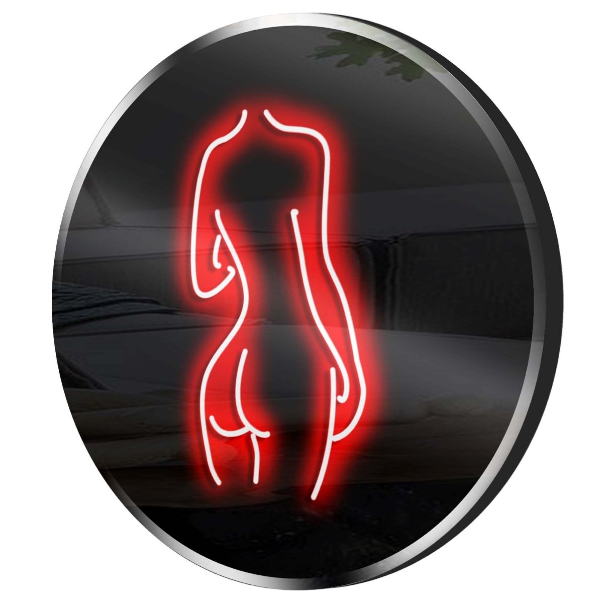 Personalised LED Neon Sign RED SILHOUETTE - ScentiMelti Home Fragrance, Beauty & Gifts UK