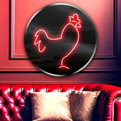 Personalised LED Neon Sign ROOSTER - ScentiMelti Home Fragrance, Beauty & Gifts UK