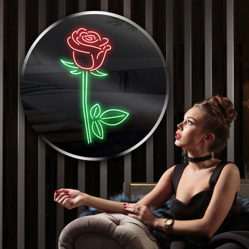 Personalised LED Neon Sign ROSE - ScentiMelti Home Fragrance, Beauty & Gifts UK