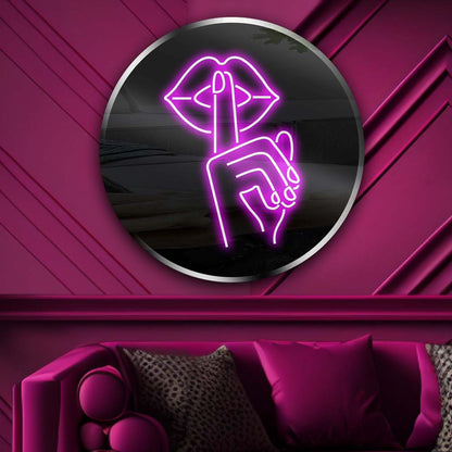 Personalised LED Neon Sign SHHHH - ScentiMelti Home Fragrance, Beauty & Gifts UK