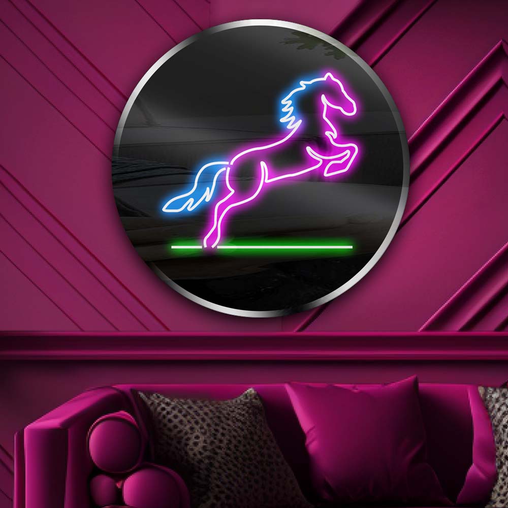 Personalised LED Neon Sign STALLION - ScentiMelti Home Fragrance, Beauty & Gifts UK