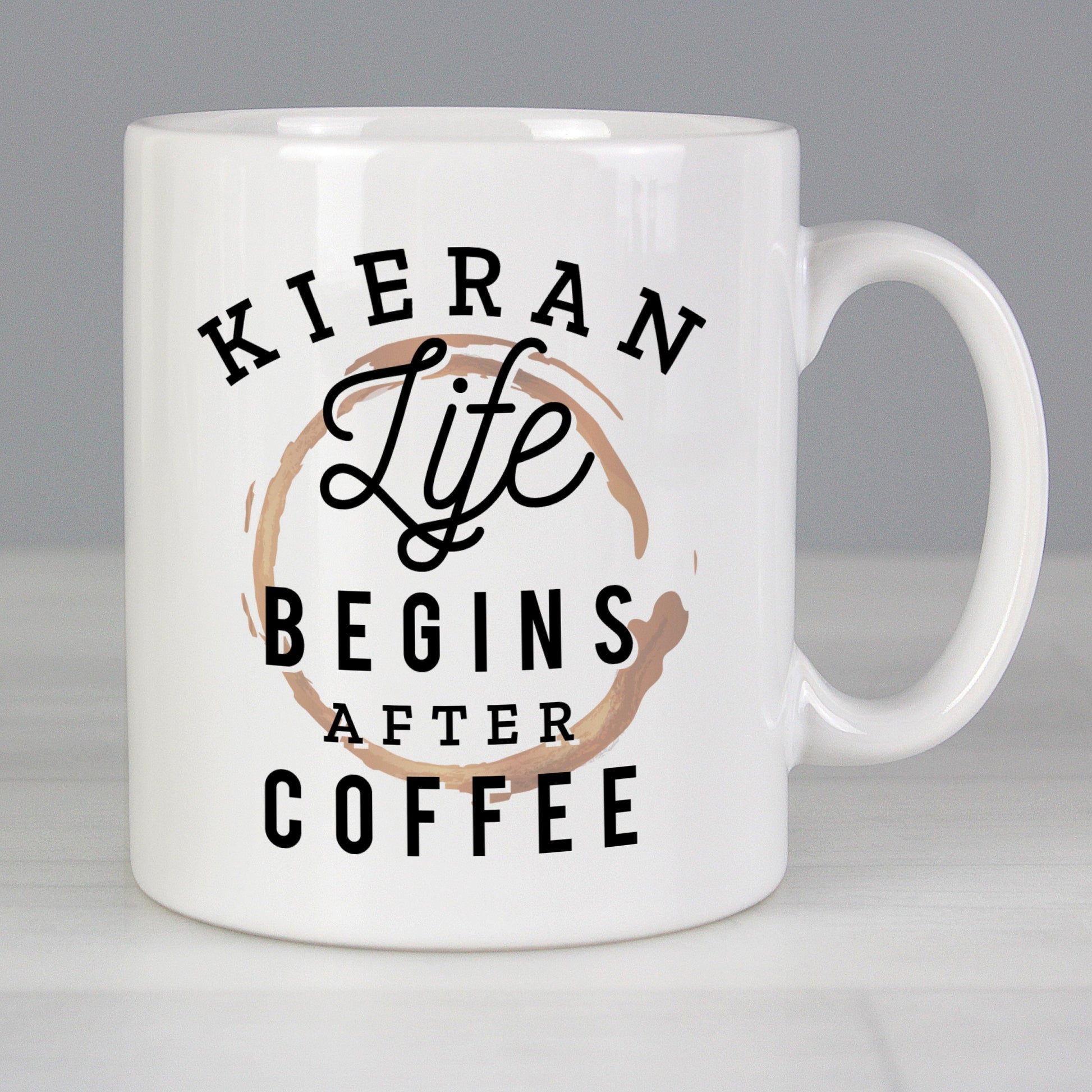 Personalised Life Begins After Coffee Mug Gifts Finder ScentiMelti Wax Melts