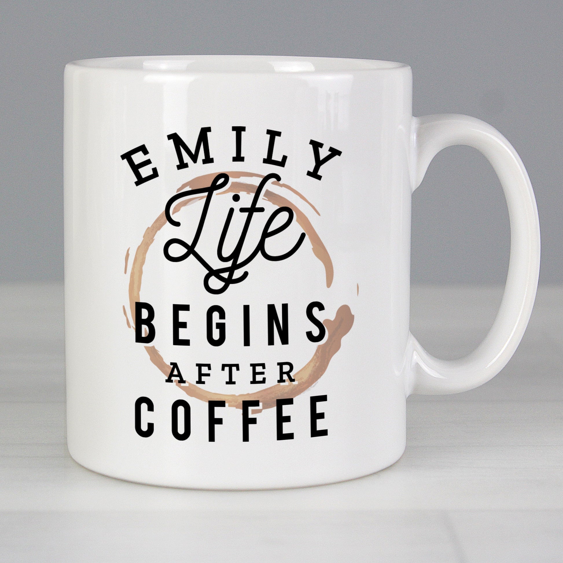 Personalised Life Begins After Coffee Mug Gifts Finder ScentiMelti Wax Melts