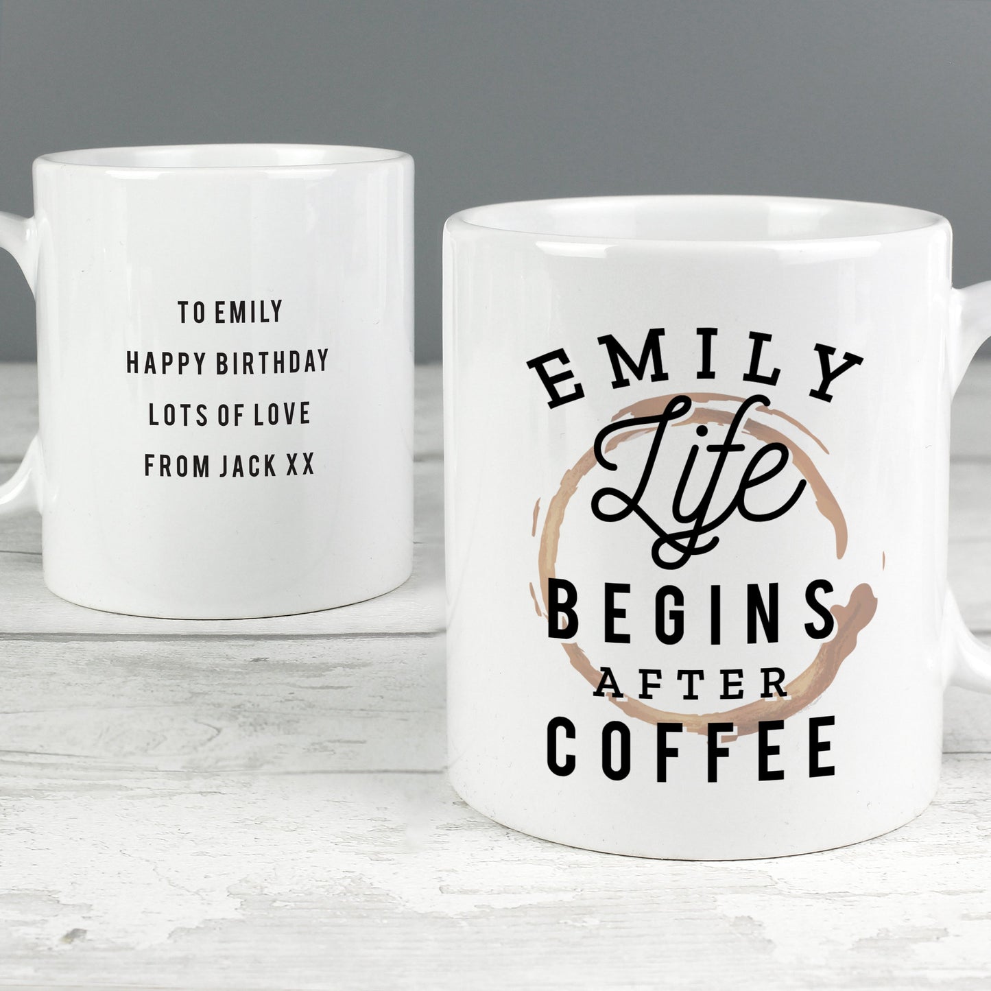 Personalised Life Begins After Coffee Mug Gifts Finder ScentiMelti Wax Melts