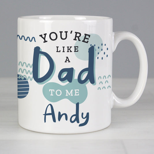 Personalised Like A Dad To Me Mug Gifts Finder ScentiMelti Wax Melts