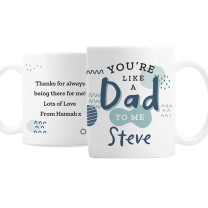 Personalised Like A Dad To Me Mug Gifts Finder ScentiMelti Wax Melts