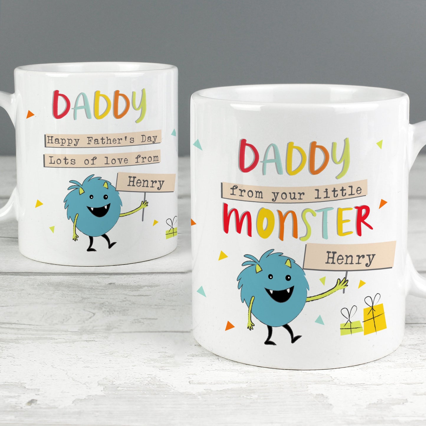 Personalised Little Monster Mug Gifts Finder ScentiMelti Wax Melts