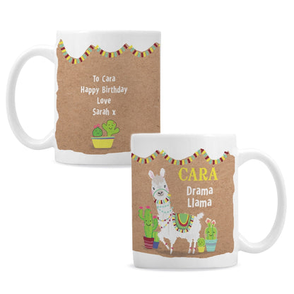 Personalised Llama Mug Gifts Finder ScentiMelti Wax Melts