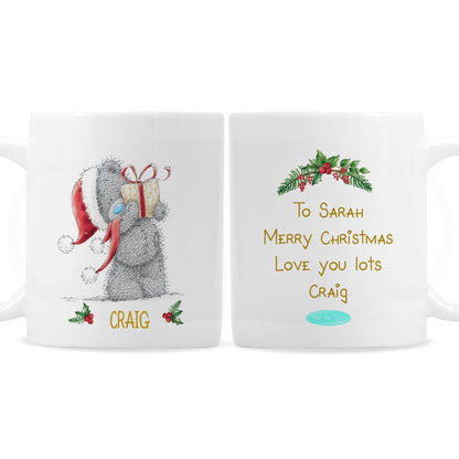 Personalised Me to You Christmas Couple's Mug Set Gifts Finder ScentiMelti Wax Melts