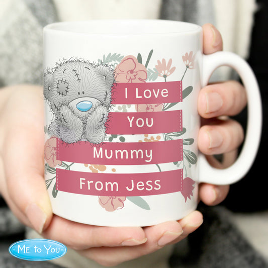 Personalised Me To You Floral Mug Gifts Finder ScentiMelti Wax Melts