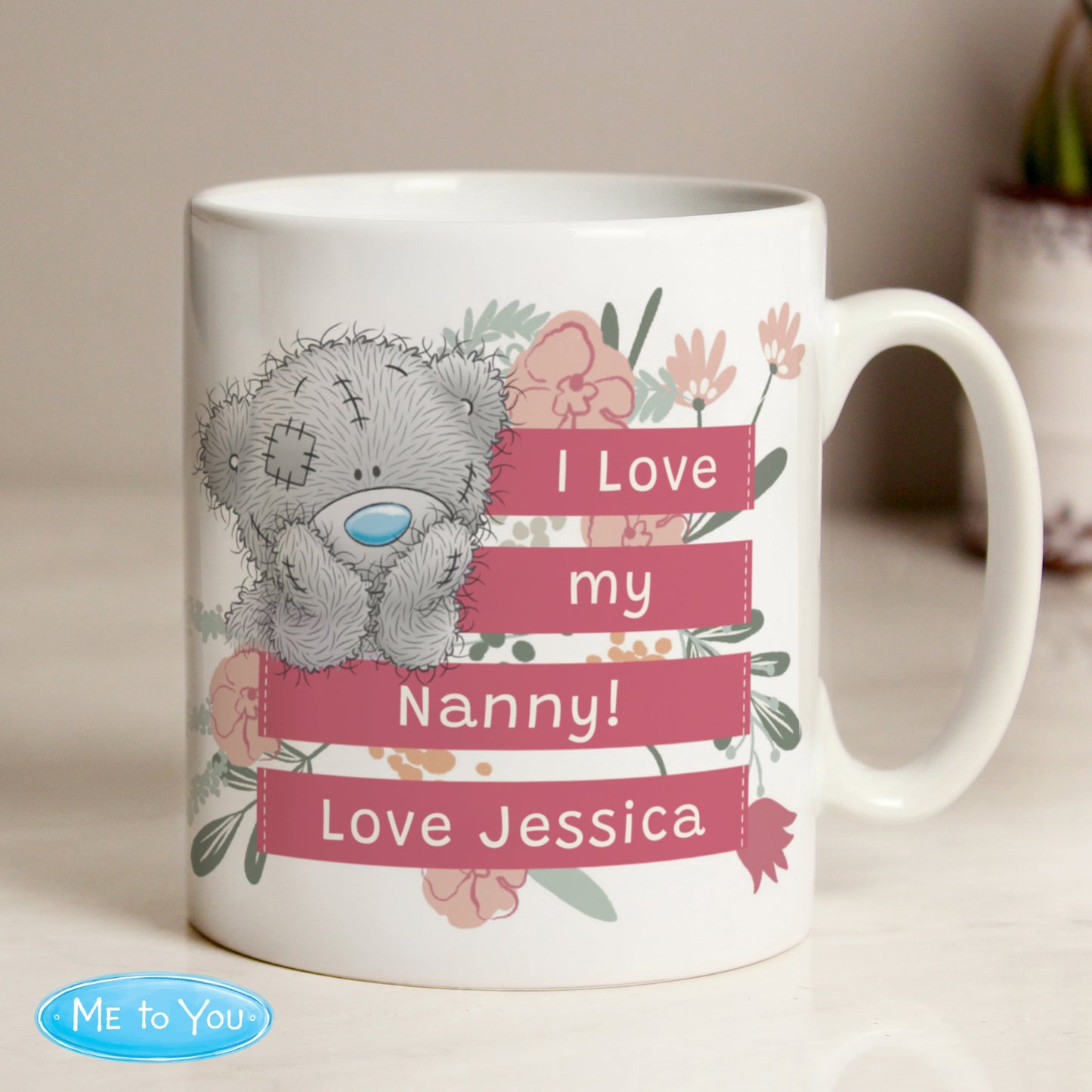 Personalised Me To You Floral Mug Gifts Finder ScentiMelti Wax Melts