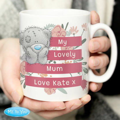 Personalised Me To You Floral Mug Gifts Finder ScentiMelti Wax Melts