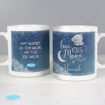 Personalised Me to You 'Love You to the Moon and Back' Mug Gifts Finder ScentiMelti Wax Melts