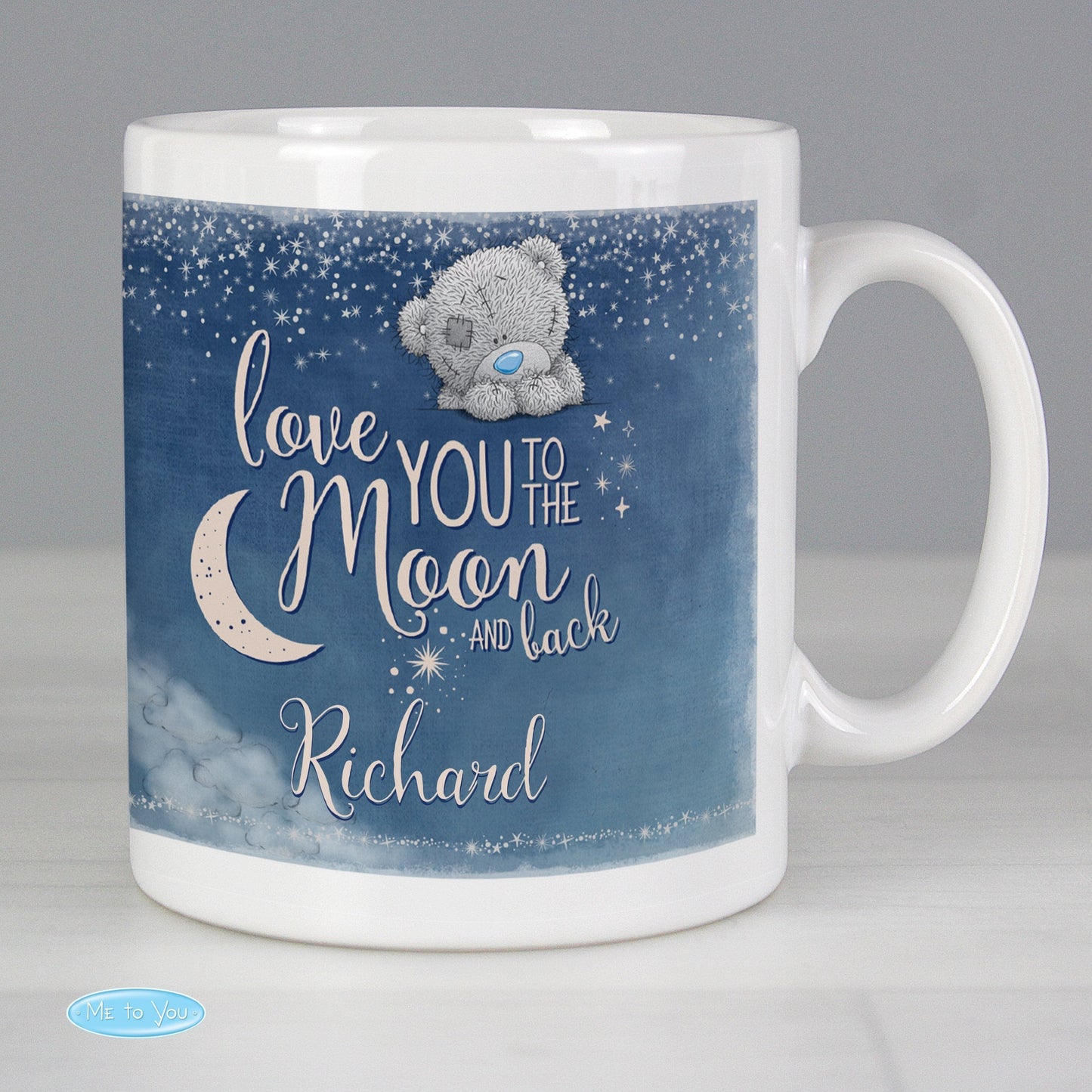 Personalised Me to You 'Love You to the Moon and Back' Mug Gifts Finder ScentiMelti Wax Melts