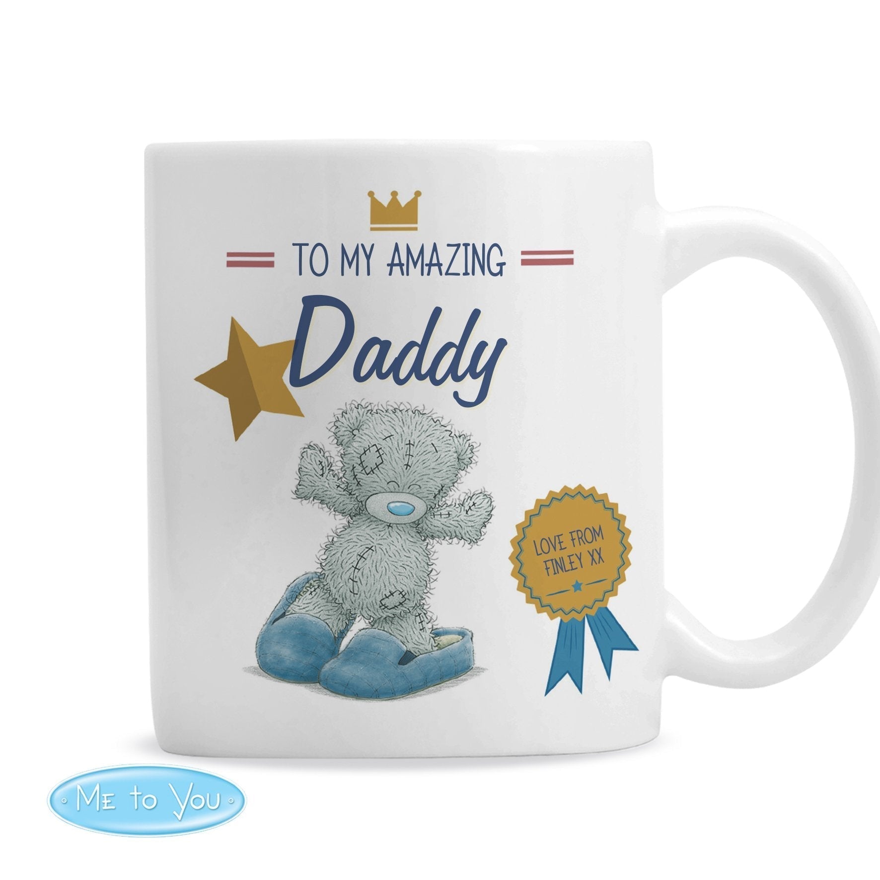 Personalised Me to You Slippers Mug Gifts Finder ScentiMelti Wax Melts