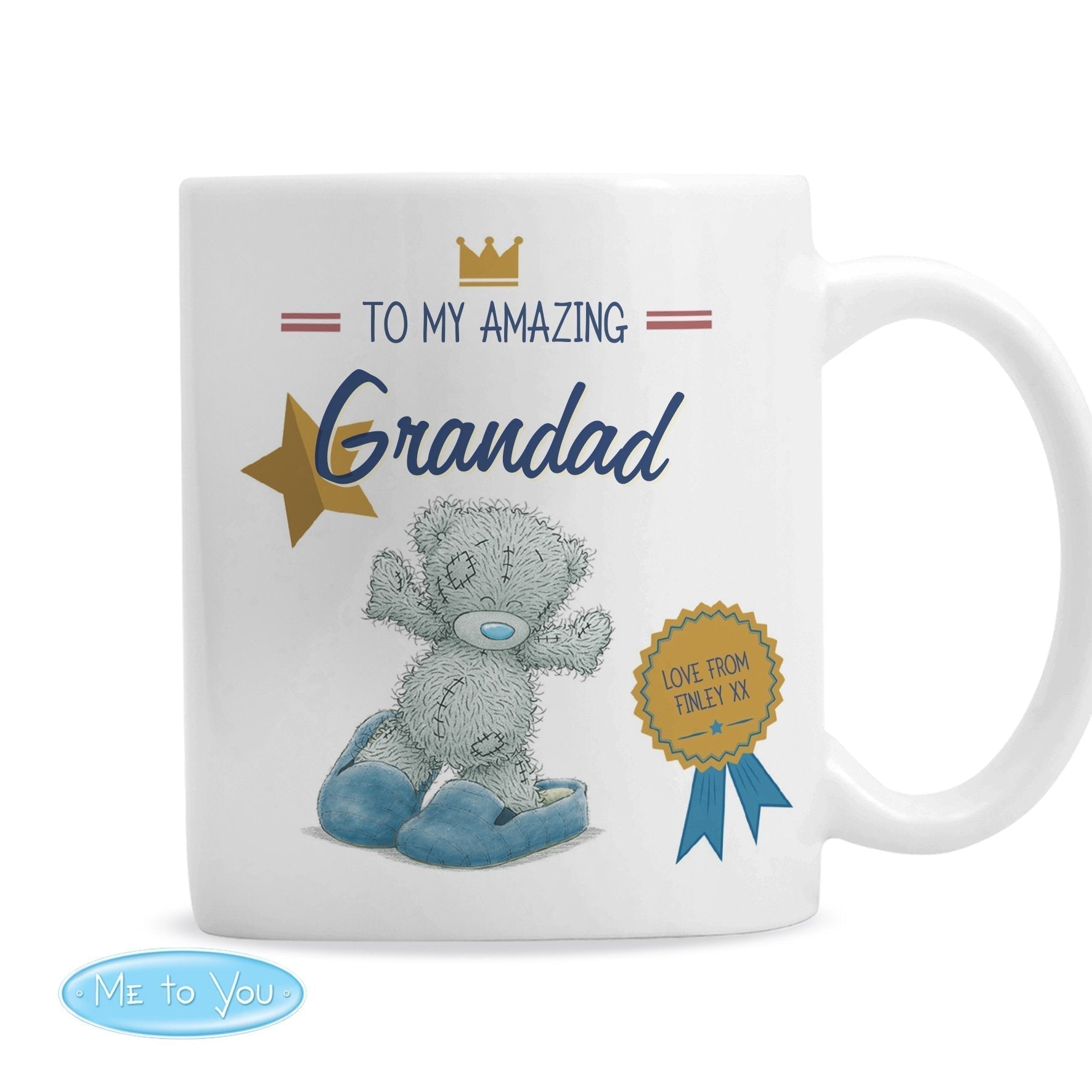 Personalised Me to You Slippers Mug Gifts Finder ScentiMelti Wax Melts