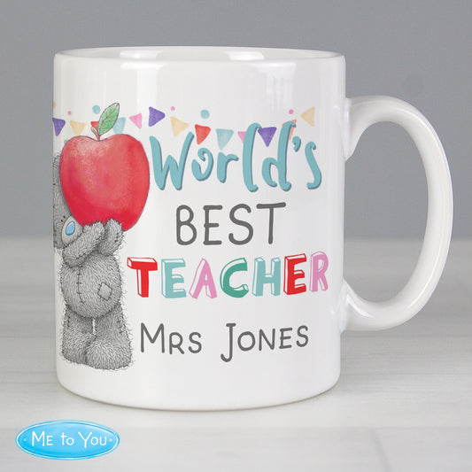 Personalised Me to You World's Best Teacher Mug Gifts Finder ScentiMelti Wax Melts