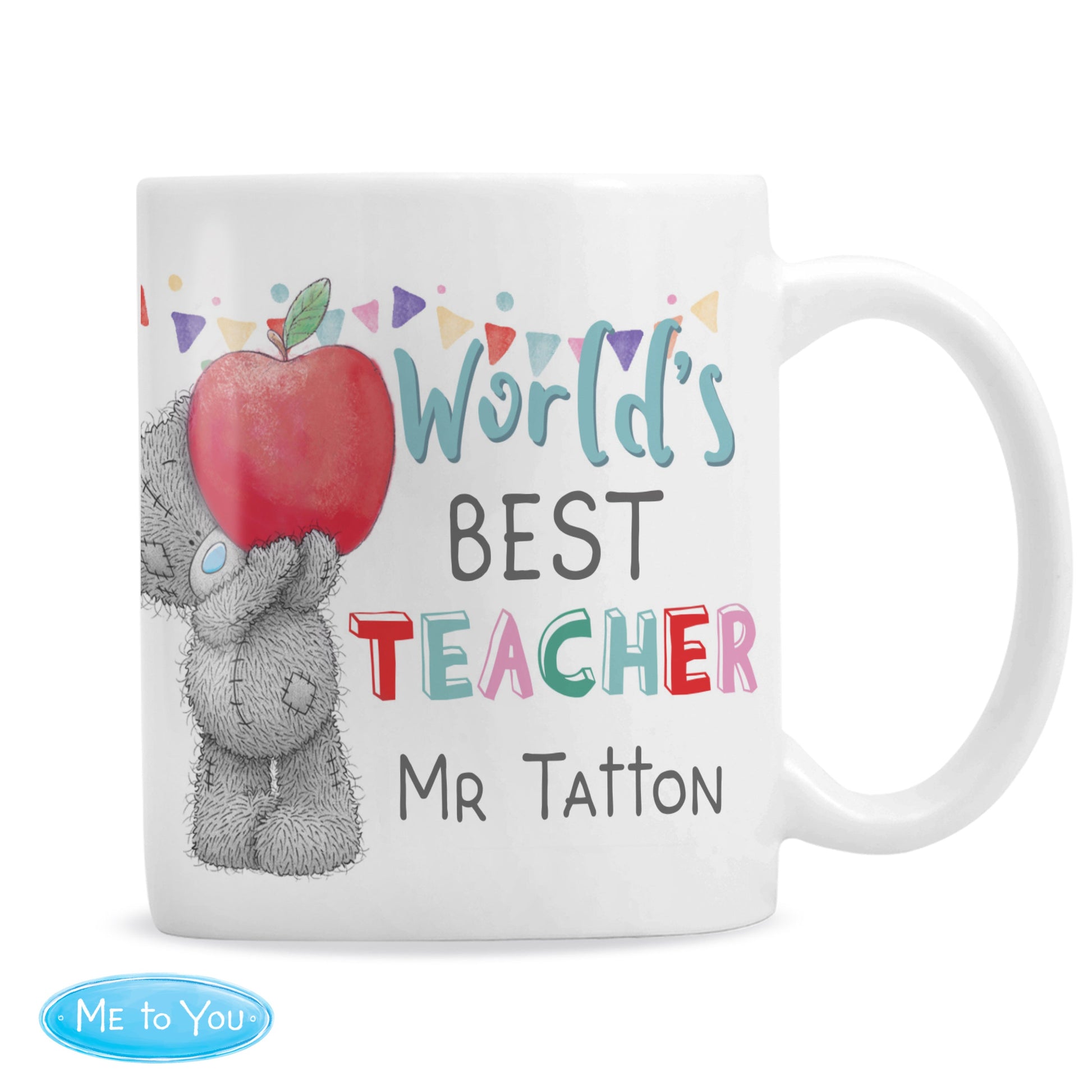 Personalised Me to You World's Best Teacher Mug Gifts Finder ScentiMelti Wax Melts