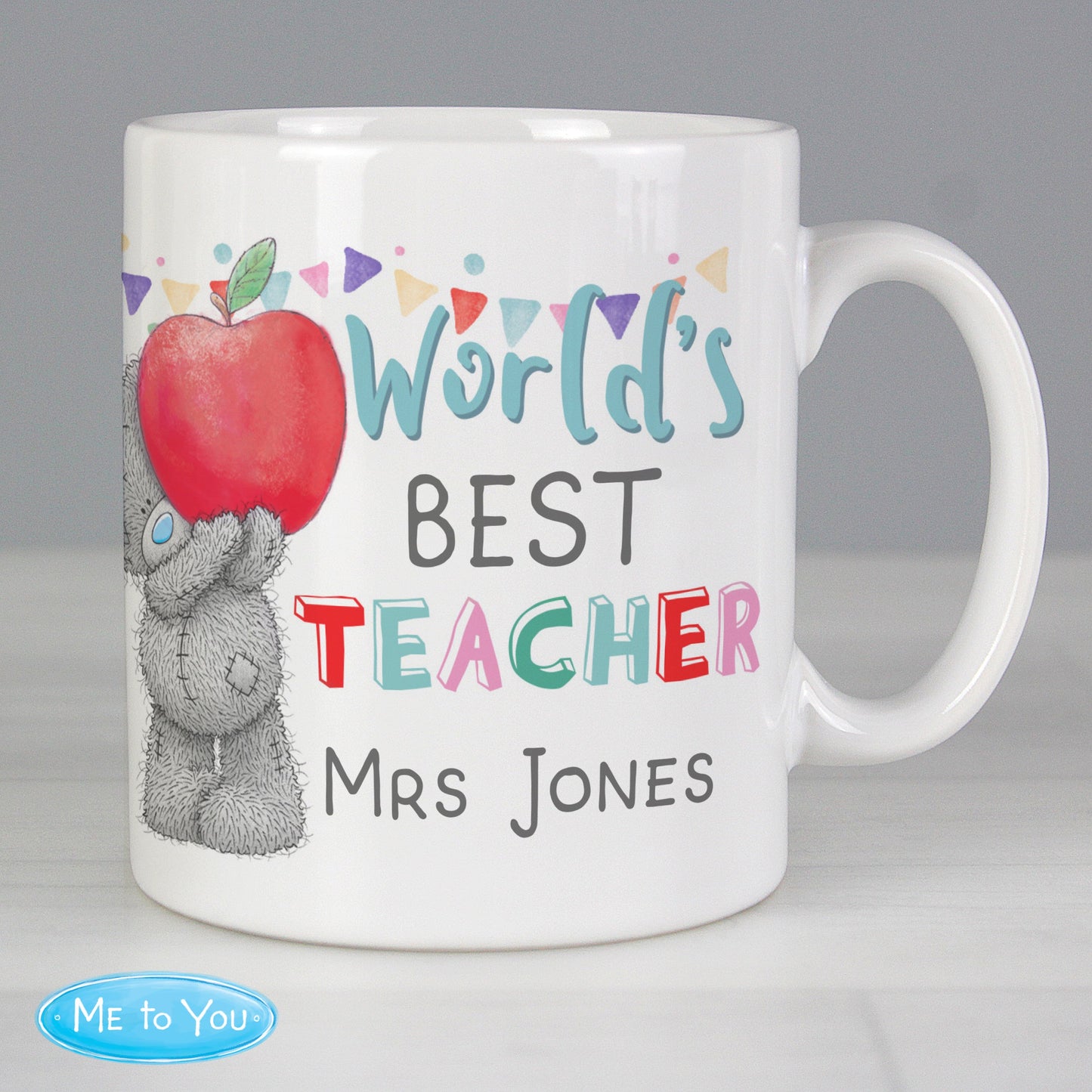 Personalised Me to You World's Best Teacher Mug Gifts Finder ScentiMelti Wax Melts