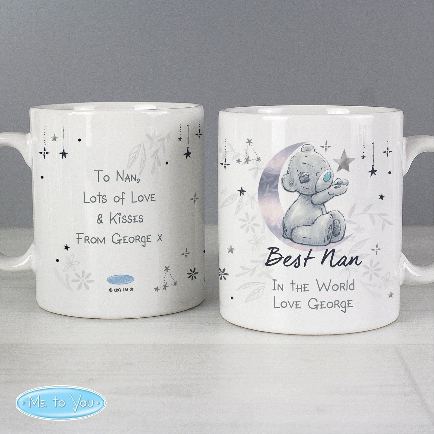 Personalised Moon & Stars Me To You Mug Gifts Finder ScentiMelti Wax Melts