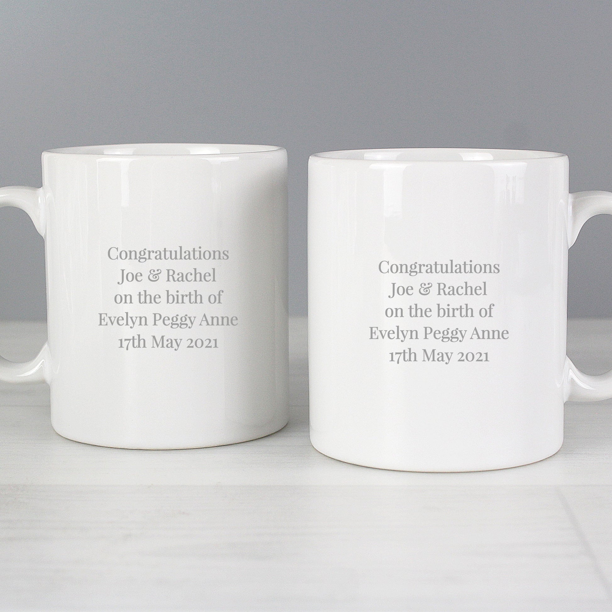 Personalised Mummy & Daddy Mug Set Gifts Finder ScentiMelti Wax Melts