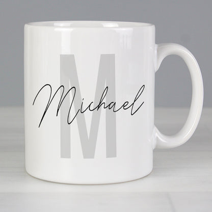 Personalised Name & Initial Mug Gifts Finder ScentiMelti Wax Melts