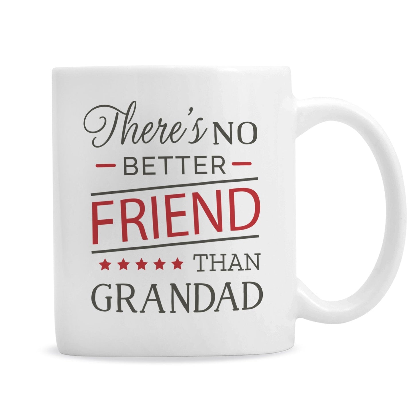 Personalised 'No Better Friend Than Grandad' Mug Gifts Finder ScentiMelti Wax Melts