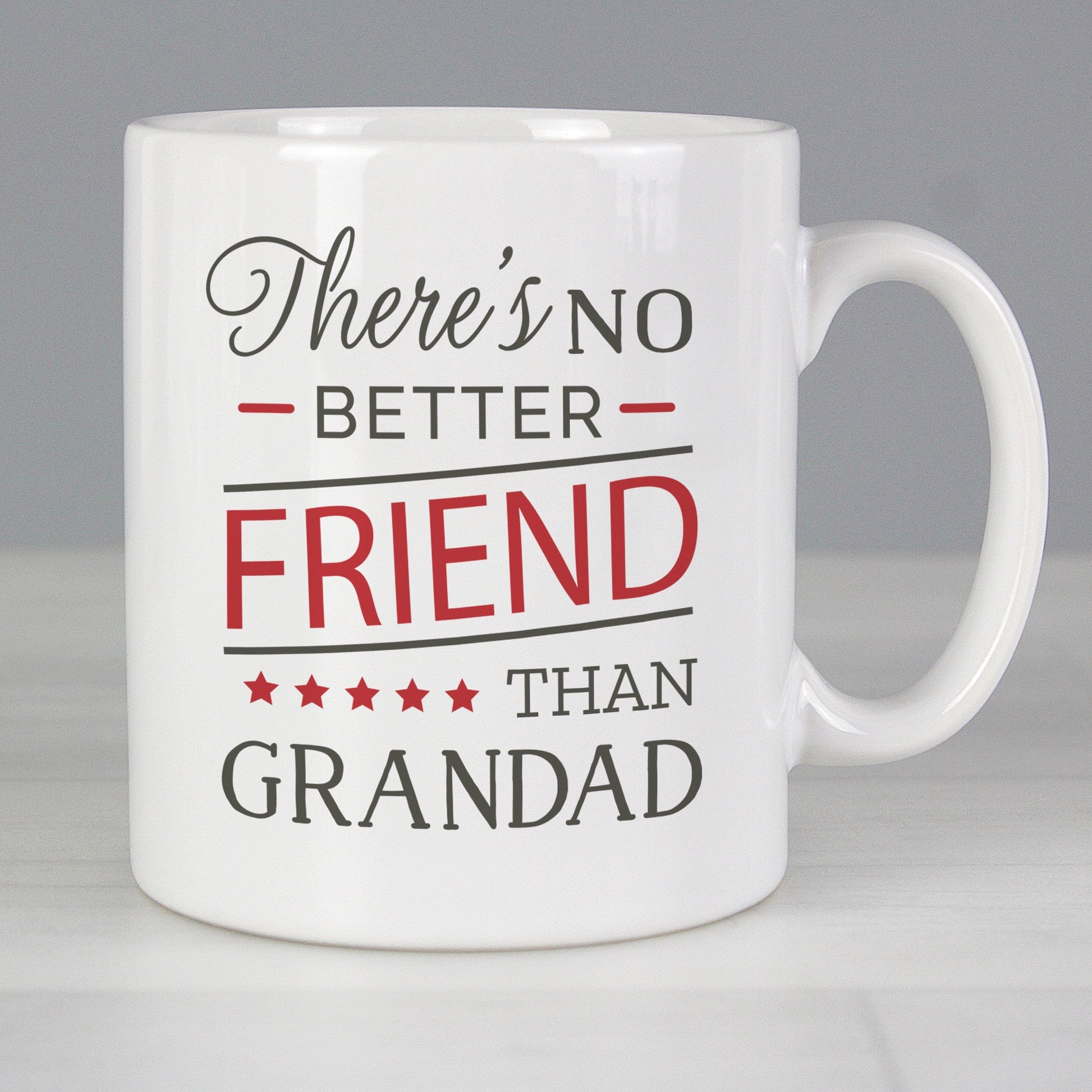 Personalised 'No Better Friend Than Grandad' Mug Gifts Finder ScentiMelti Wax Melts