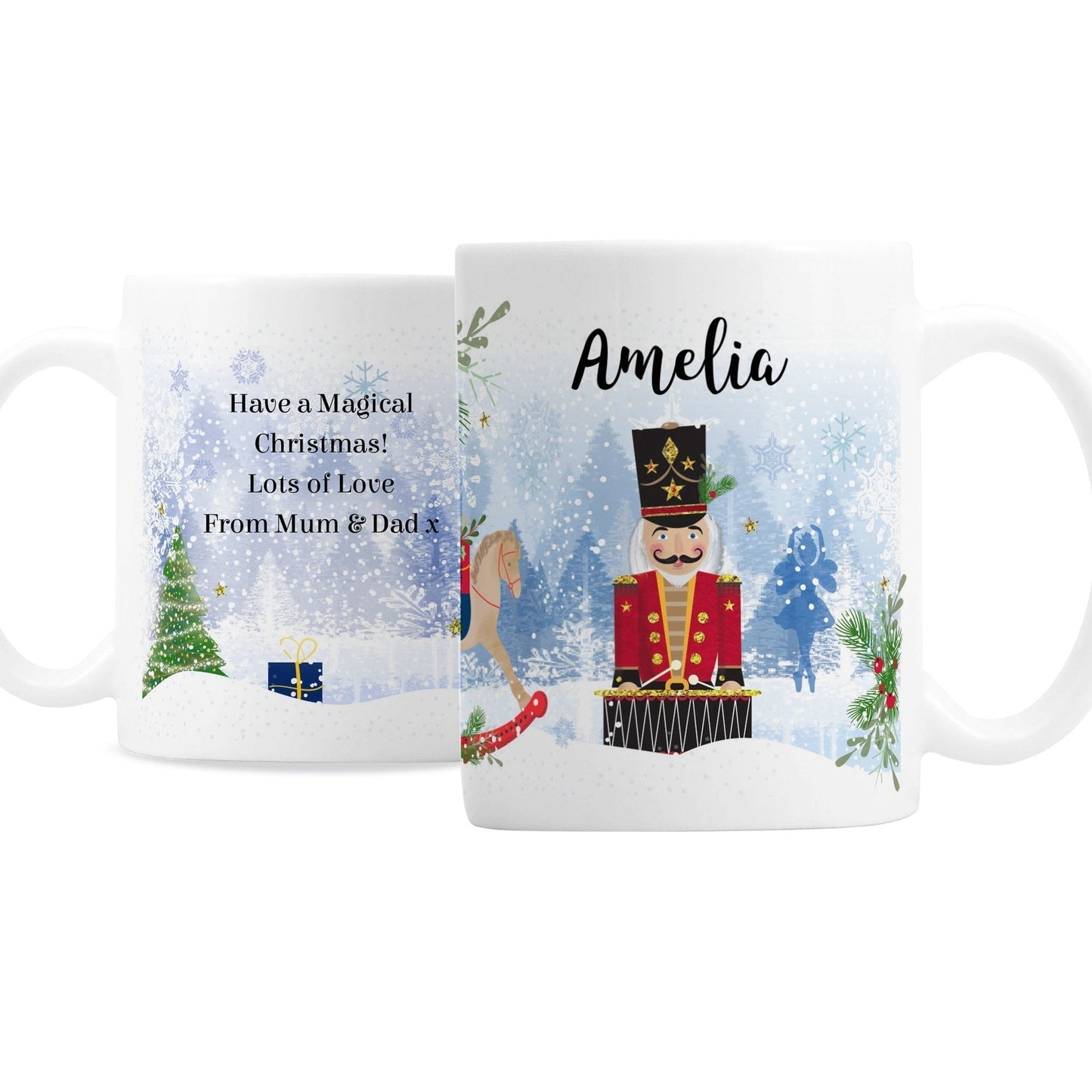 Personalised Nutcracker Mug Gifts Finder ScentiMelti Wax Melts